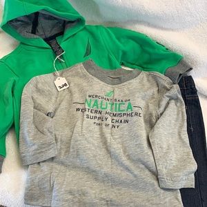 NAUTICA 3 PIECE SET SIZE 12 MONTHS